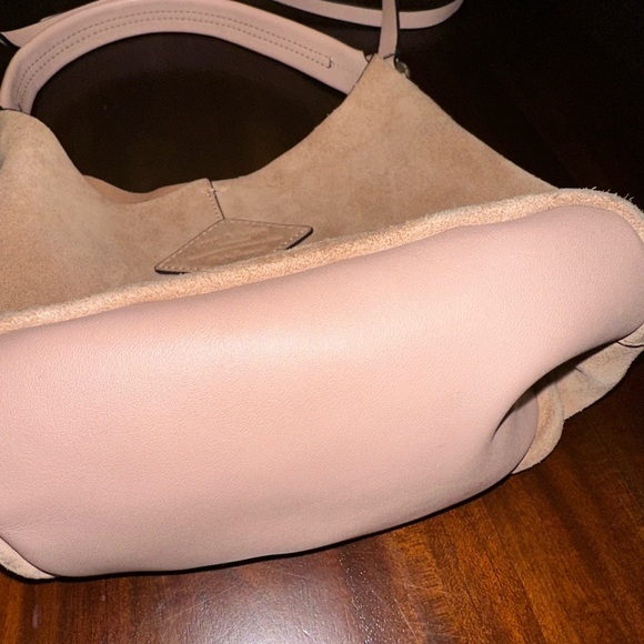 Rag & Bone- Camden Mini Shopper Nude Suede - Picture 9 of 9